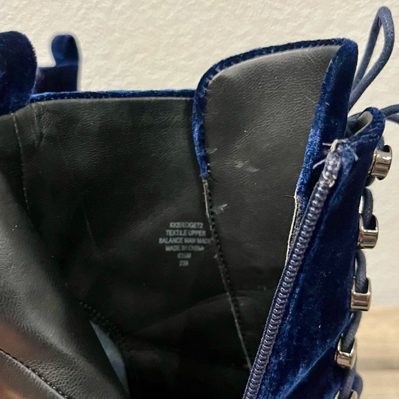 Kendall and Kylie Navy boots sz 6.5 - Picture 9 of 10